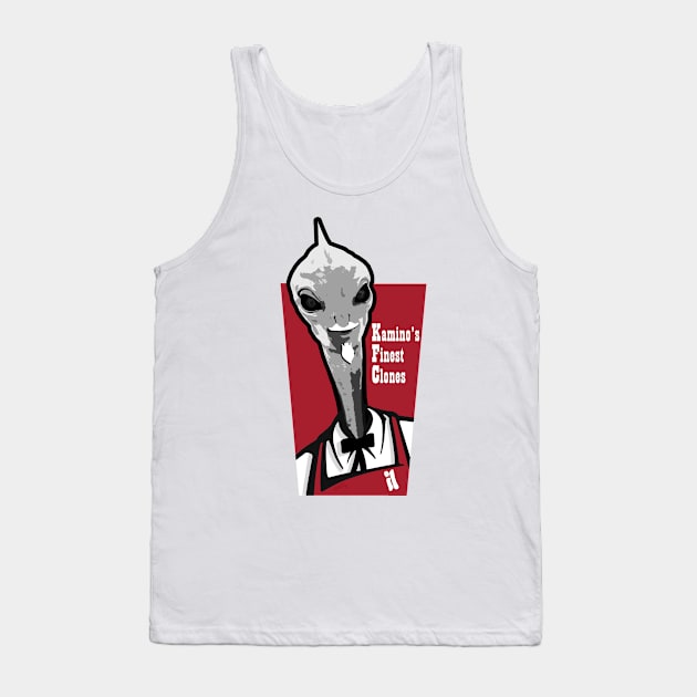 Colonel Lama Su and Kamino's Finest Clones Tank Top by Kaiju-Ro